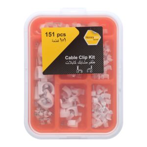 CABLE CLIP KIT 151PCS